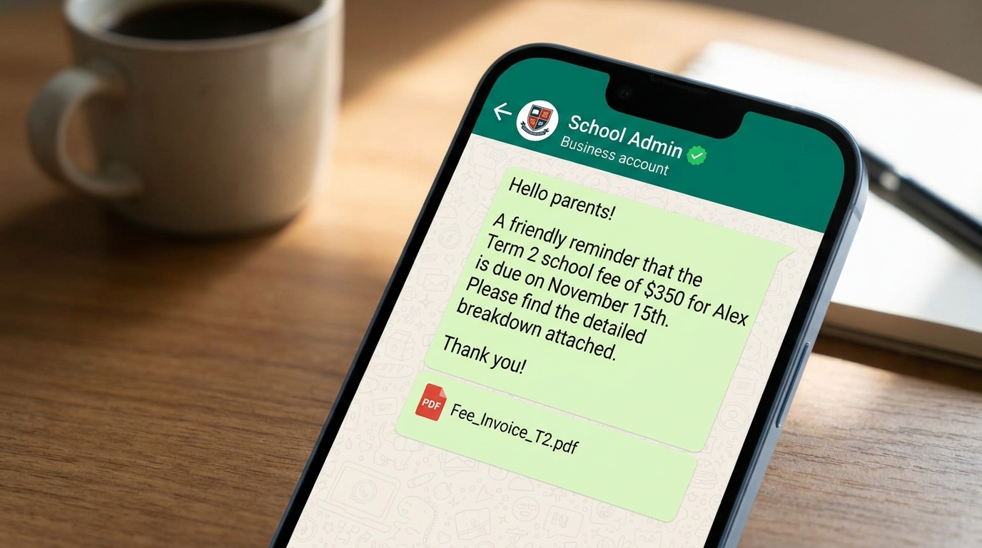 Notifikasi Tagihan WhatsApp: Cara Cerdas Atasi Tunggakan SPP