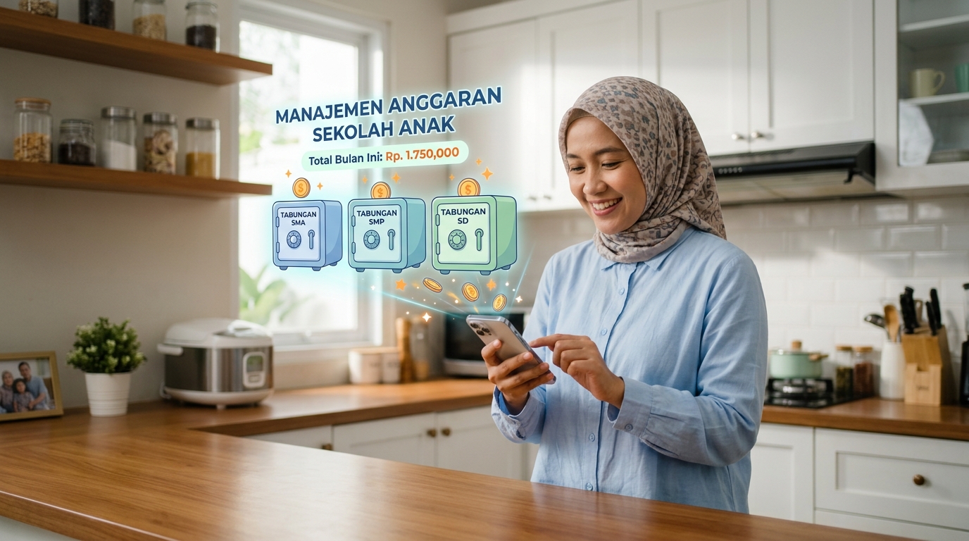 Tips Cerdas Kelola Uang Jajan Banyak Anak Tanpa Repot